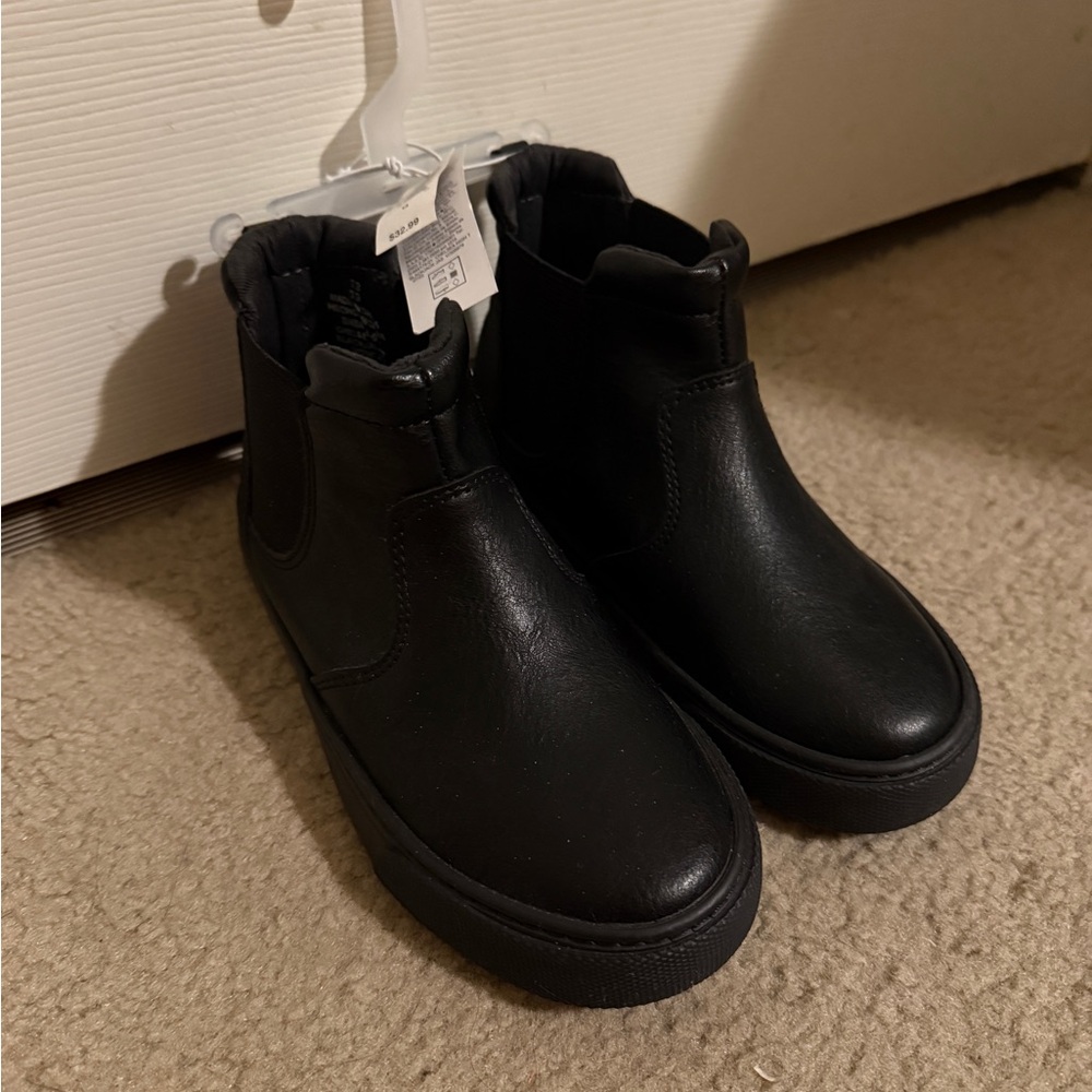 NWT Old Navy Boys’ Black Boots Size 13